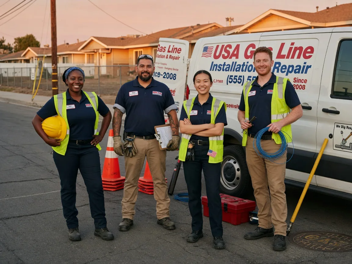 Gas Line Installation company in Goldthwaite, TX